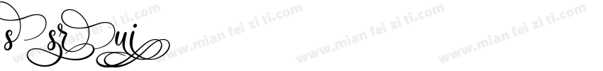 SsRui字体转换