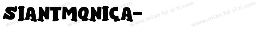SIANTMONICA字体转换