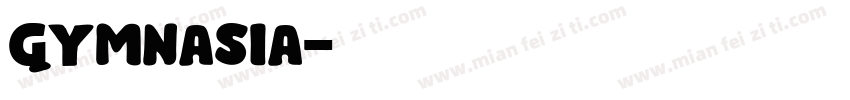 Gymnasia字体转换