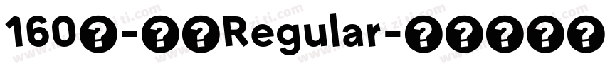160号-檀宋Regular字体转换