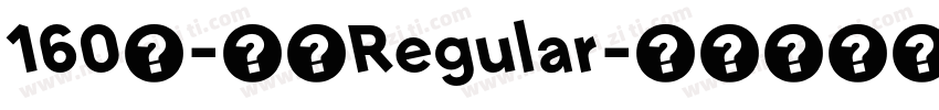 160号-檀宋Regular字体转换