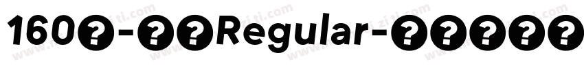 160号-檀宋Regular字体转换