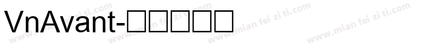 VnAvant字体转换