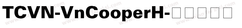TCVN-VnCooperH字体转换