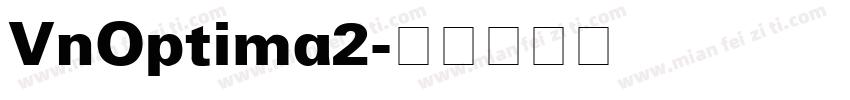 VnOptima2字体转换