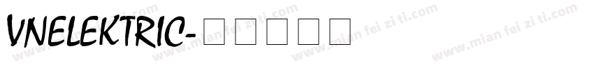 VNElektric字体转换