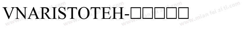 VnAristoteH字体转换