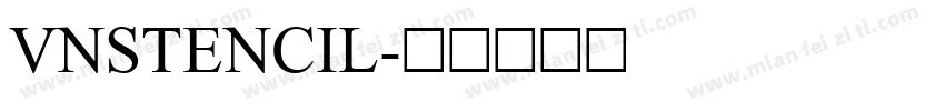 VnStencil字体转换