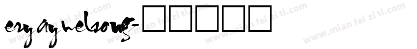 eryayuelsong字体转换