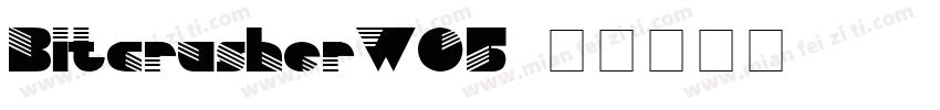 BitcrusherW05字体转换