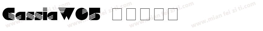 CassiaW05字体转换