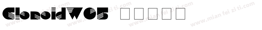 ClonoidW05字体转换