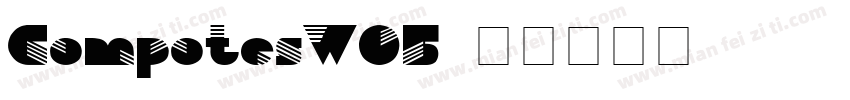 CompotesW05字体转换