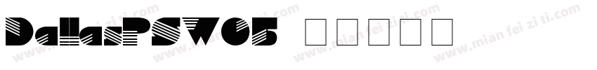 DallasPSW05字体转换