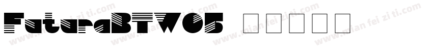 FuturaBTW05字体转换