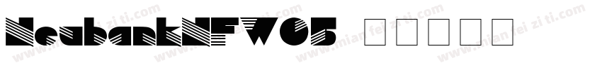 NeubankNFW05字体转换