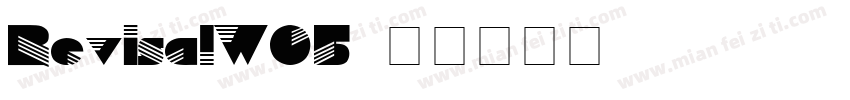 RevisalW05字体转换