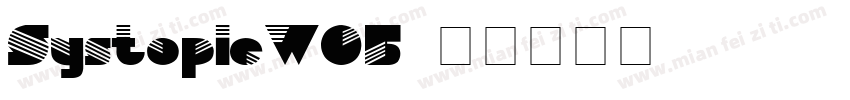 SystopieW05字体转换