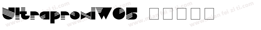 UltraproxiW05字体转换