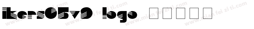 ikers05v9-logo字体转换