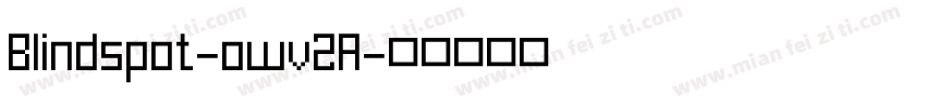 Blindspot-owv2A字体转换