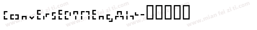 ConverseDINEngAlt字体转换