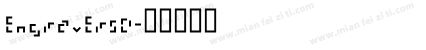 EngraversD字体转换