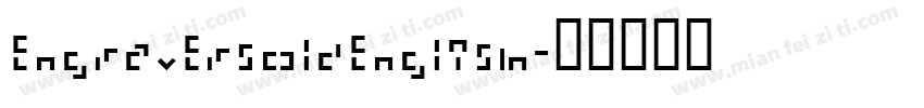 engraversoldenglish字体转换