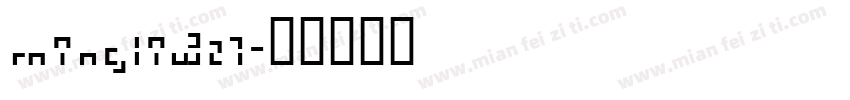 mingliu321字体转换