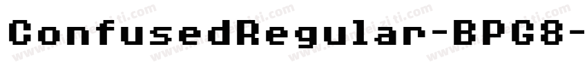 ConfusedRegular-BPG8字体转换