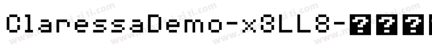 ClaressaDemo-x3LL8字体转换