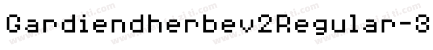 Gardiendherbev2Regular-3wL8字体转换