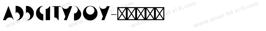AddCityboy字体转换