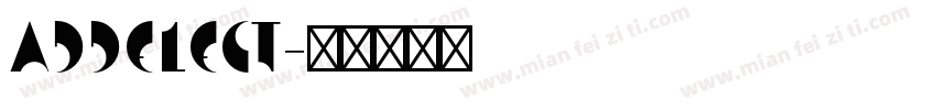 addelect字体转换