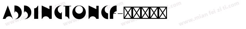 addingtoncf字体转换