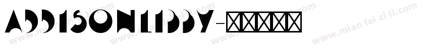 addisonlibby字体转换