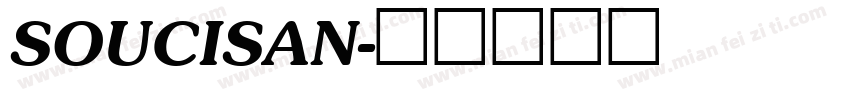SOUCISAN字体转换