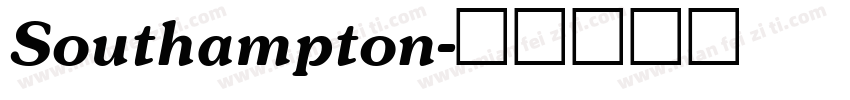Southampton字体转换