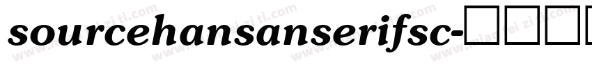 sourcehansanserifsc字体转换
