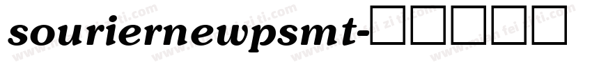 souriernewpsmt字体转换