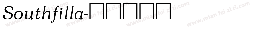 Southfilla字体转换