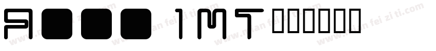 Aria1MT字体转换