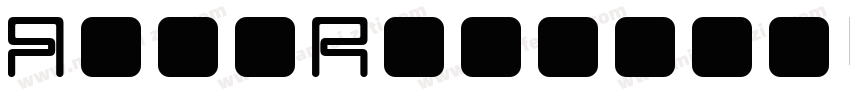 AriaRounded字体转换