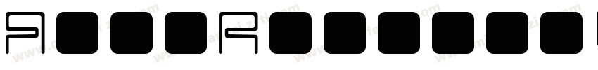 AriaRounded字体转换