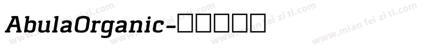 AbulaOrganic字体转换