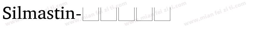 Silmastin字体转换