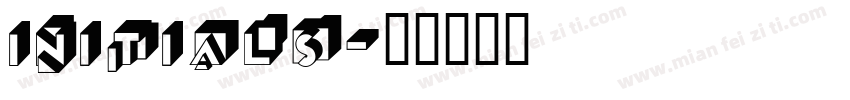 Initials字体转换