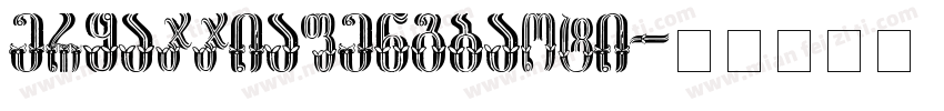 eryajjiafengbaoti字体转换