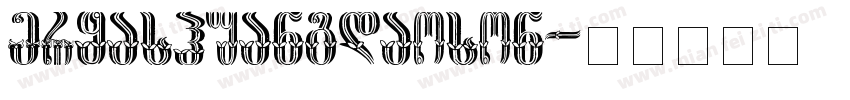 eryashuangdaoson字体转换