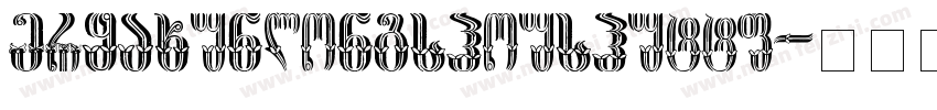 eryaxunlongshoushuttf字体转换